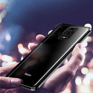 Doppia Faccia di Vetro 360 Della Copertura Completa di Adsorbimento Magnetico Struttura In Metallo Involucro Accessori Cassa Del Telefono Mobile <span class=keywords><strong>Per</strong></span> <span class=keywords><strong>Xiaomi</strong></span> <span class=keywords><strong>Redmi</strong></span> Nota <span class=keywords><strong>9S</strong></span> - Product Image 4