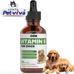 Meilleure vente Gouttes liquides huile vitamine E pour chiens Santé Peau Manteau Soutien immunitaire Suppléments nutritionnels pour animaux de compagnie - Product Image 1