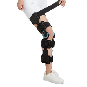 Penyangga lutut ortopedi, peralatan medis dan stabilisasi sendi lutut yang dapat disesuaikan untuk dijual
