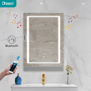 DHEEM Altavoz Bluetooth para Hotel vanidad espejo de luz, con el zócalo afeitadora LED espejo de pared admitiría - Product Image 1