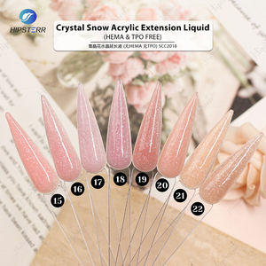 Gel de Extensión de Uñas Acrílico Crystal Snow, Gel UV Profesional, Marca Privada OEM, Gel Constructor con Brillo Nude, Esmalte de Gel para Extensión de Uñas - Product Image 6
