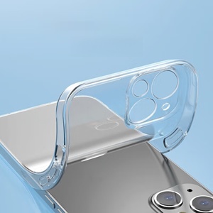 Cubierta de teléfono móvil antichoque esmerilado suave para Samsung <span class=keywords><strong>Z</strong></span> <span class=keywords><strong>Flip</strong></span> 4 <span class=keywords><strong>3</strong></span> con anillo de dedo Crystal Clear Case - Product Image 1
