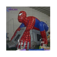 Trampoline gonflable Spiderman pour enfants, jouet en PVC populaire, maison de saut Spiderman