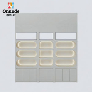 Meubles de présentation de magasin de cosmétiques LED tendance, design haut de gamme pour boutique de beauté, rayonnages de magasin de produits de beauté imperméables et écologiques - Product Image 4