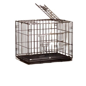 Gabbia per Cani Pieghevole di Lusso con Telaio in Metallo e Toilette per Cani di Piccola Taglia, Uso Domestico Interno, Per Tutte le Stagioni, Confezione in Scatola - Product Image 3