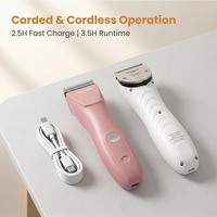 Cortadora de Pelo para Perros Shernbao PGC-580, Kit de Peluquería Canina, Cortadora de Pelo para Mascotas, Cortadora de Patas para Mascotas, Máquina Cortadora de Pelo para Mascotas