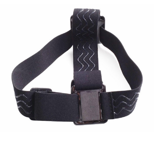 2021 Universal Elastic Harness Mount Belt Head Strap a Head Brand for Hero 3/4/5/6/7 Gopro Accessories 3 Lines Anti-slide Glue