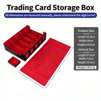 Étui à cartes JIAYU tendance en PU imprimé sérigraphié, grande capacité, 5 rangées, à ouverture complète, fermeture magnétique, blocage RFID, pour cartes TCG et cartes sportives