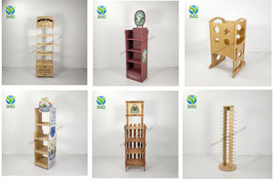 Soporte de exhibición de madera sin herramientas - Product Image 5