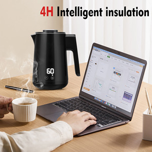 Hervidor eléctrico de 0.8L de acero inoxidable con apagado automático y protección contra la ebullición en seco para uso doméstico - Product Image 2