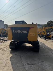 Excavadora de cadenas Liugong 913F usada, excavadora hidráulica sobre orugas para movimiento de tierras en construcción, en venta. - Product Image 6