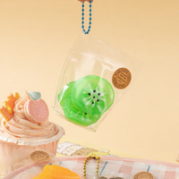 Mainan Squishy Buah Lendir Lengket Blueberry Stroberi Kiwi TPR Sensorik Pereda Stres Fidget Kawaii Aneka 10 Model Grosir