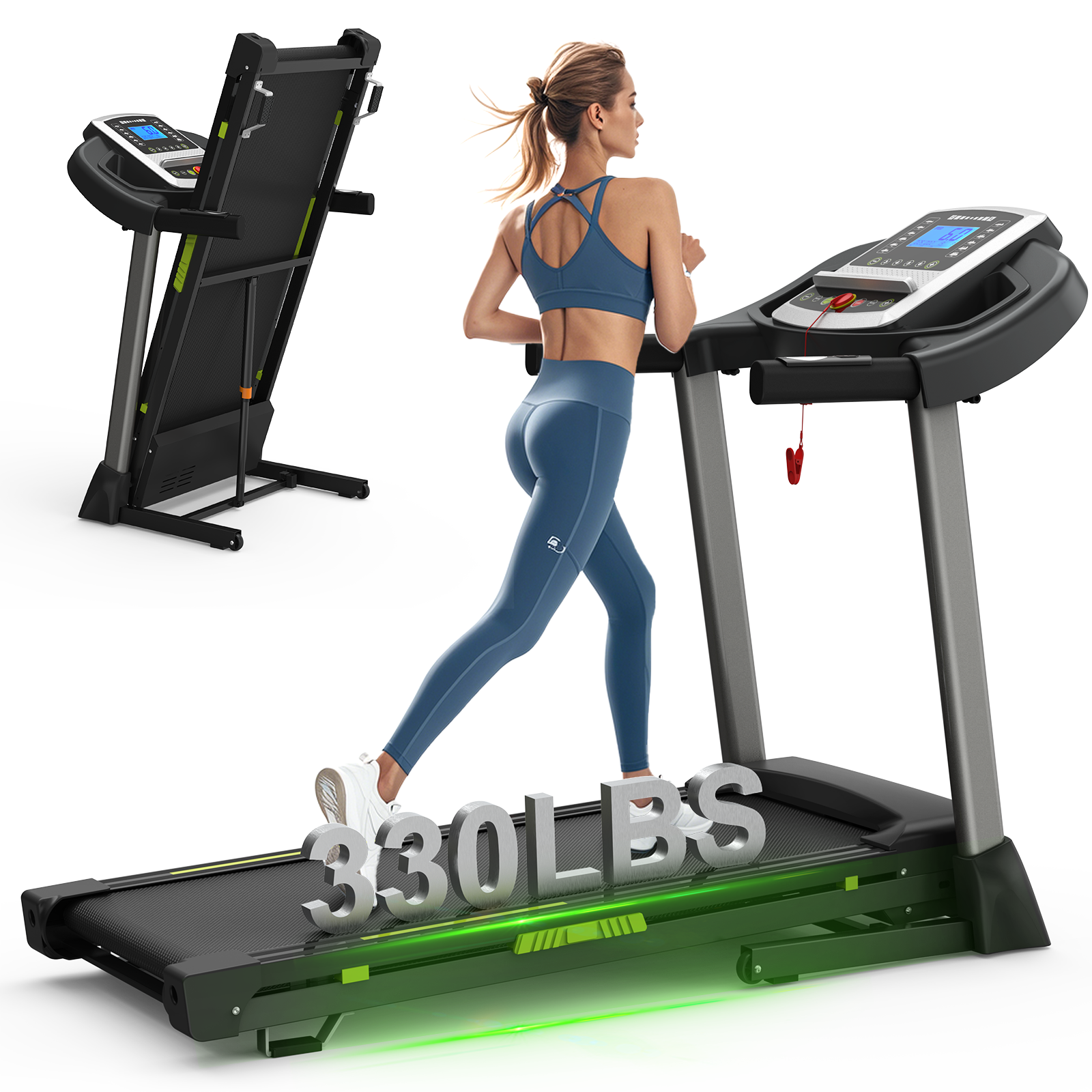 Gym Fitline 100 Treadmill Fitline KMT 05A Treadmill In Delhi At