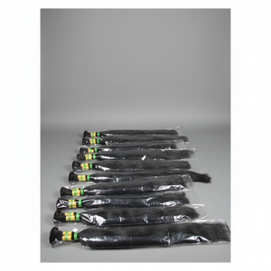 Raw Indian Human Hair Direct from Factory – Natural <b>Body</b> <b>Wave</b> Bundles, 100% Virgin Remy Hair Extensions, Double Weft - Product Image 4