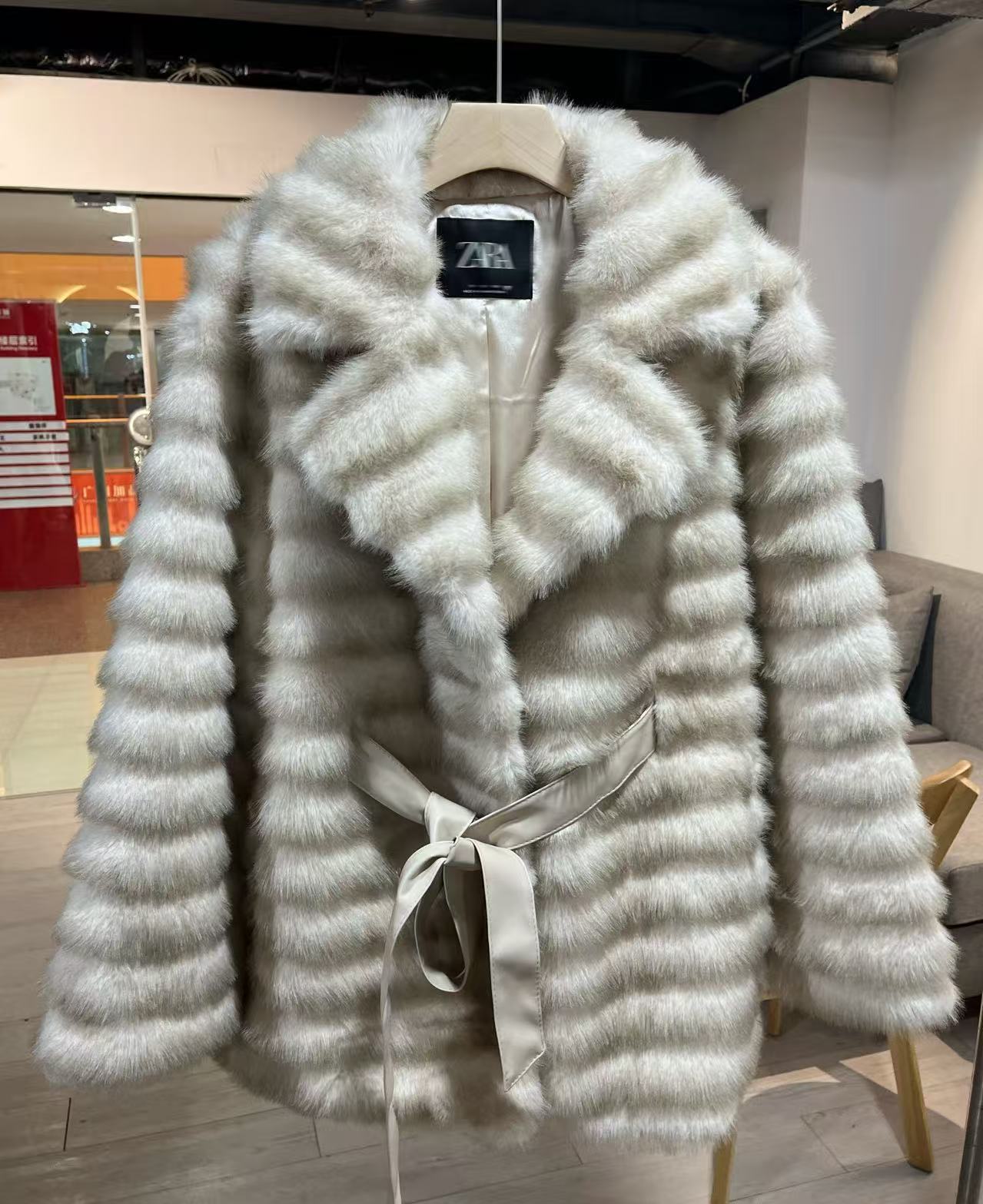 Beige white
