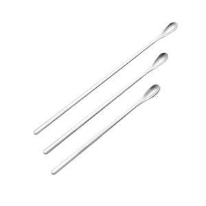 Cuchara de acero inoxidable con mango largo 316L, cuchara gruesa para agitar café, para uso doméstico, diseño minimalista, cuchara duradera para hielo - Product Image 2