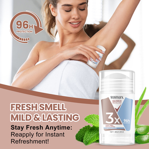 Déodorant stick pour femmes 3X extra fort 40g 96 heures, parfum menthe fraîche, baume désodorisant - Product Image 5