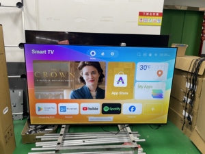 ขายส่งจากโรงงาน ทีวีสมาร์ทแอนดรอยด์ขนาดใหญ่ 75 นิ้ว 4K UHD ไร้ขอบ สำหรับห้องนั่งเล่นที่บ้าน มีหลายขนาดให้เลือก - Product Image 3