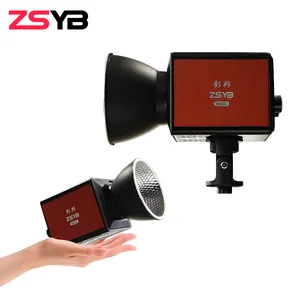 ZSYB largo tiempo de trabajo APP Control remoto CRI97 CCT selección portátil 80 vatios Led fotografía lámpara de vídeo