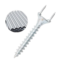 Professional Zinc-Plated Double-Tip Tapping Screws Fasteners Class 4.8 Inner Hex Drive for Architectural Cladding Bolts