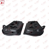 Z-ART Garniture de porte intérieure en carbone préimprégné pour BMW M3 M4 F82 F83 F32 F33 2014-2020 Pièces de tuning sportif intérieur