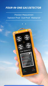 Wiederauf ladbarer tragbarer DUOTESI H2S/CO/O2/CH4-Analysator zur Erkennung von Utility-und Pipeline-Leckagen - Product Image 5