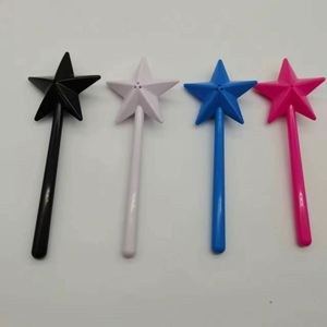 Magical Star Wand Spice Dispenser Set Portable Refillable Salt Pepper Shakers Plastic Seasoning Shakers for Kitchen <b>BBQ</b> Supplies - Product Image 2