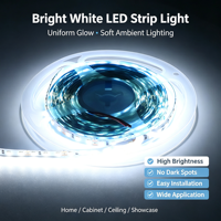 Bande lumineuse LED étanche DC12V SMD2835 3 rangées 120D 5m/rouleau, profil en aluminium, bandes lumineuses LED pour publicité extérieure