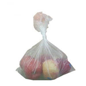 Factory Supply Low Price Customized <b>White</b> Transparent <b>PE</b> Plastic Vest Trash Bags Tshirt Bag for Home Restaurant Supermarket - Product Image 1