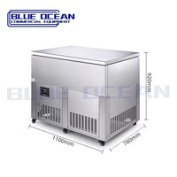 Machine commerciale de fabrication de briques de glace en acier inoxydable à usage commercial à température unique disponible différentes tailles 6 29