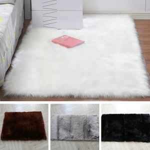 <span class=keywords><strong>Tappeto</strong></span> in pelliccia per soggiorno con forma rettangolare <span class=keywords><strong>multicolore</strong></span> - Product Image 6