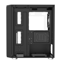 AntarcChill Design Game PC Case Computer Case Micro ATX USB3.0 Tempered Glass Hot Selling Factory New Aluminum Alloy Stock