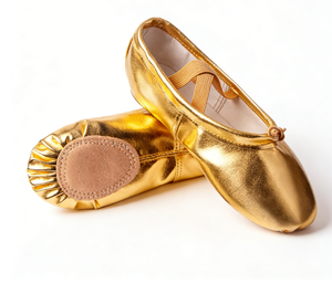 <span class=keywords><strong>Zapatillas</strong></span> <span class=keywords><strong>de</strong></span> <span class=keywords><strong>Ballet</strong></span> <span class=keywords><strong>Doradas</strong></span> con Suela Partida <span class=keywords><strong>de</strong></span> PU, Suaves y Planas, para Yoga, Gimnasia, <span class=keywords><strong>Ballet</strong></span> y Danza, para Niños y Niñas Pequeñas - Product Image 1