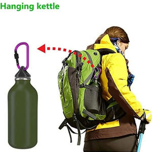 Mosquetón de Aluminio Tipo D Dsk02 de 8 cm con Bloqueo, para Senderismo, Llavero Multifuncional, Gancho Colorido - Product Image 4