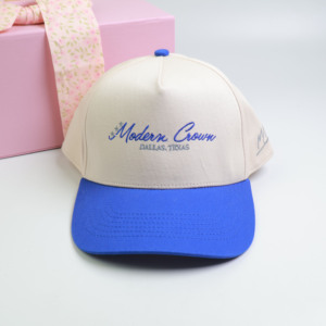 Gorra Deportiva <span class=keywords><strong>de</strong></span> Algodón con Logotipo Bordado Plano Personalizado, Estilo Estructurado, para Mujer, Gorra <span class=keywords><strong>de</strong></span> Béisbol <span class=keywords><strong>de</strong></span> 5 Paneles, Gorras para <span class=keywords><strong>Hombre</strong></span> - Product Image 2