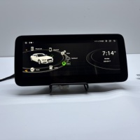 Système multimédia automobile Android 10,25 pouces avec CarPlay sans fil Android Auto pour Audi A4 B8 2009-2016 Écran GPS IPS DPS Snapdragon