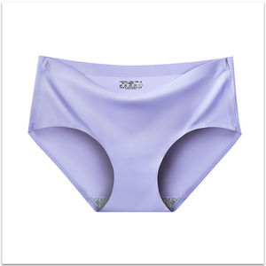 Seamless Ice - <b>Silk</b> Women's <b>Underwear</b> Thin Style for Summer With Crotch Breathable Sexy and Young - Girl - Style - Product Image 4