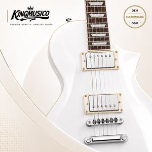 Techwood Fingerboard Guitar Set H-H Pickup Mahogany Maple Cheap 6-<b>String</b> <b>Black</b> Sunburst Blue Red Green White - Product Image 5