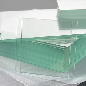 Transparent white glass square flat high-<b>temperature</b> acid and alkali resistant glass slide <b>cover</b> glass 18/20/22/24 - Product Image 2