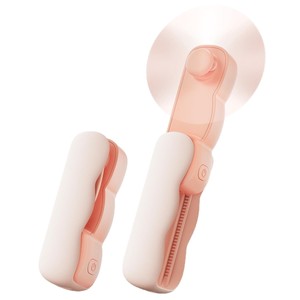 12H Long Lasting USB Rechargeable Outdoor Travel Foldable Portable Neck & <b>Handheld</b> <b>Fan</b> - Product Image 5