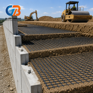 Géogrille HDPE Bidirectionnelle Haute Résistance pour le Renforcement des Allées, des Talus et des Murs <span class=keywords><strong>de</strong></span> Soutènement – Qualité Industrielle - Product Image 1