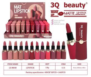 Cosméticos de Lápiz Labial de Alta Calidad al Por Mayor 2022 Brillo Labial en Crema Mate Rojo Sexy Lápiz Labial Impermeable para Dama - Product Image 4