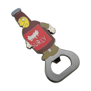 Llavero abridor de botellas de alta calidad de fábrica, llavero abridor de cerveza epoxi esmaltado con logotipo personalizado - Product Image 3