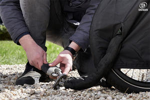 Marché européen fabriqué en polyester durable Couvre-vélo à <span class=keywords><strong>2</strong></span> roues pour le transport <span class=keywords><strong>de</strong></span> marchandises - Product Image 2