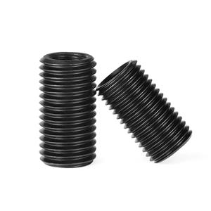 Hoogwaardige koolstofstaal schroefinserts met zwarte afwerking. voor auto-industrie en machines. ISO-gecertificeerd, diverse maten. - Product Image 5