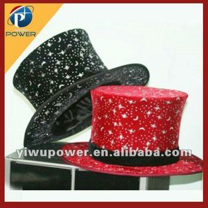Cappello a cilindro pieghevole trucchi magici stella cappello a cilindro pieghevole con espediente trucco magico Costume accessorio scena scena mago - Product Image 4