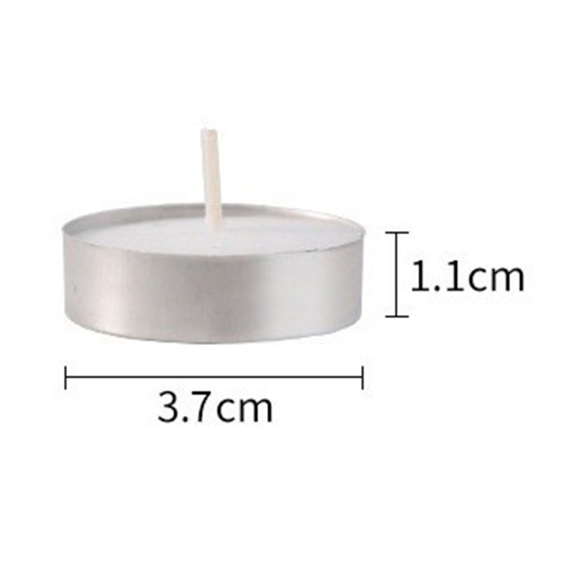Cire blanche de taille moyenne