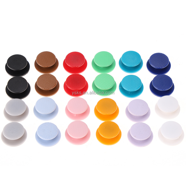 Colorful Replacement for PSP 2000 3000 Analog Thumbstick Cover for PSP 2000 3000 Gaming Controller Mushroom Cap Head Grips Case