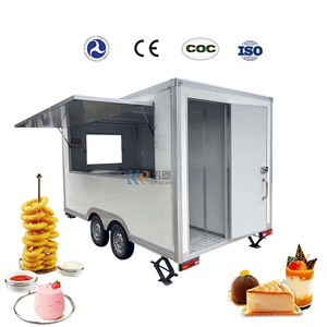 Camion de <span class=keywords><strong>cuisine</strong></span> mobile sur mesure OEM, remorque alimentaire, camionnette <span class=keywords><strong>à</strong></span> <span class=keywords><strong>vendre</strong></span>, utilisé pour les restaurants, les fruits, les collations, les chariots de vente ambulante, les kiosques <span class=keywords><strong>à</strong></span> café - Product Image 5