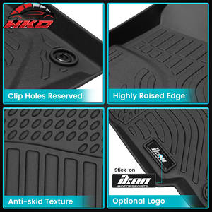 Tapis de sol toutes saisons pour Acura RDX 2013-2018, 5 places, tapis en TPE, 3 pièces, moulés en 3D, imperméables - Product Image 3